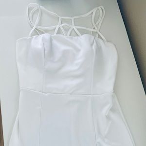 Sexy little white dress!